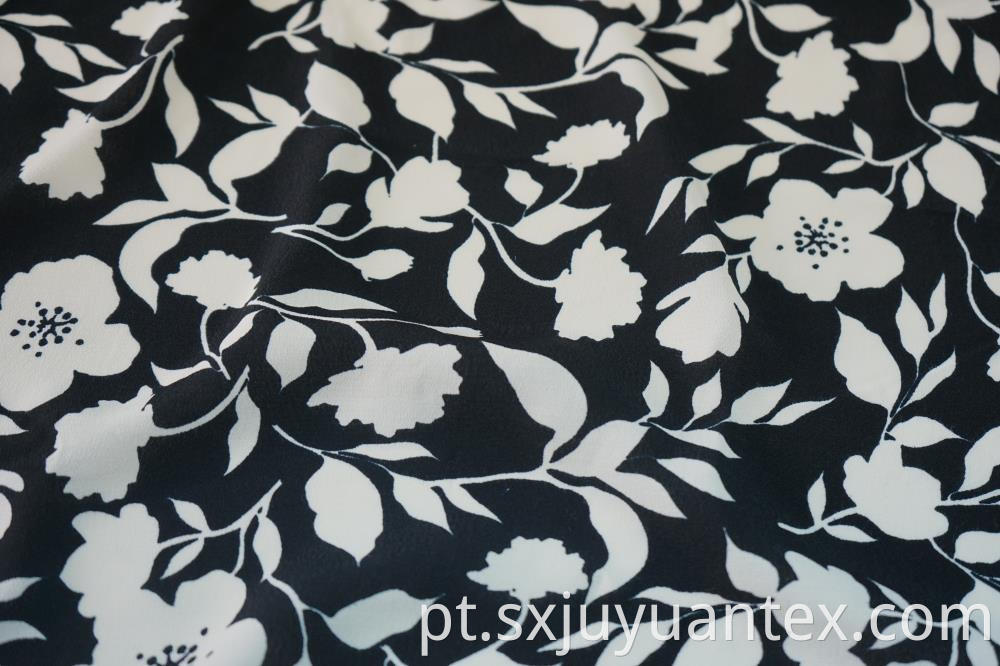 100% Printed Rayon Crepe Fabric